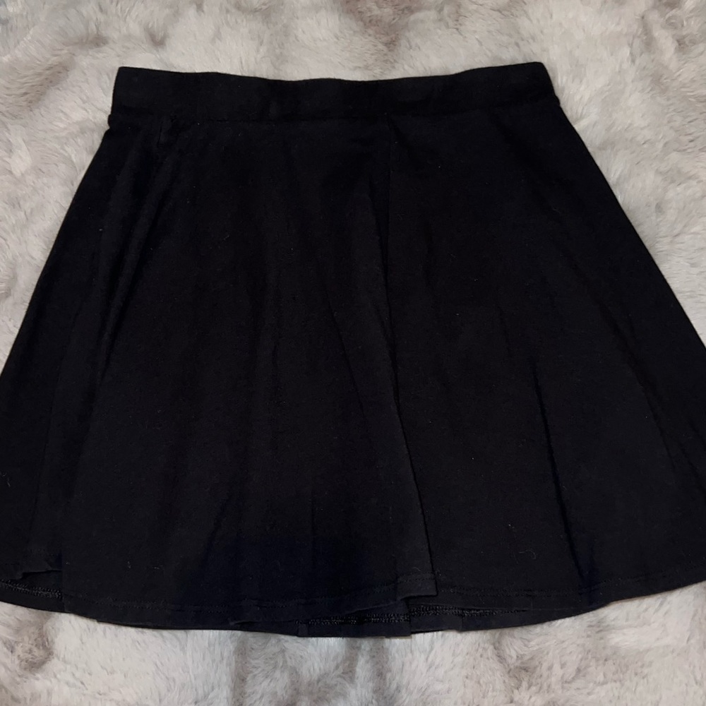 Black Skater Skirt